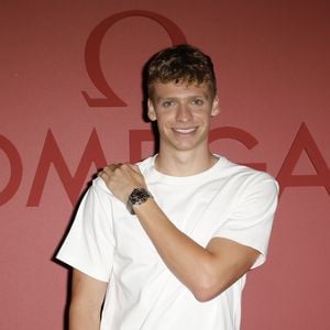 Léon Marchand - Soirée Omega « Seamasters » à l'Omega House Paris, Hôtel de Poultry, Maison des Polytechniciens, dans le cadre des Jeux Olympiques de Paris (JO 2024), le 5 août 2024. Omega est le chronométreur officiel des Jeux Olympiques et Paralympiques de Paris 2024. © Marc Ausset Lacroix / Bestimage
