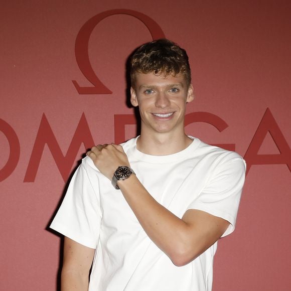 Léon Marchand - Soirée Omega « Seamasters » à l'Omega House Paris, Hôtel de Poultry, Maison des Polytechniciens, dans le cadre des Jeux Olympiques de Paris (JO 2024), le 5 août 2024. Omega est le chronométreur officiel des Jeux Olympiques et Paralympiques de Paris 2024. © Marc Ausset Lacroix / Bestimage
