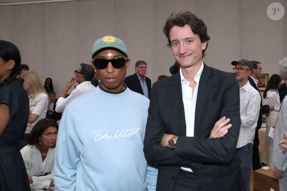 Pharrell Williams et Jean Arnault (Directeur Général de Louis Vuitton Montres) - Défilé de mode Dior Homme, Collection Printemps / Été 2026, Front Row, dans le cadre de la Fashion Week de Paris, France, le 27 Juin 2025.

© Olivier Borde / Bertrand Rindoff / Bestimage