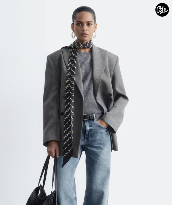 Blazer ajusté en laine