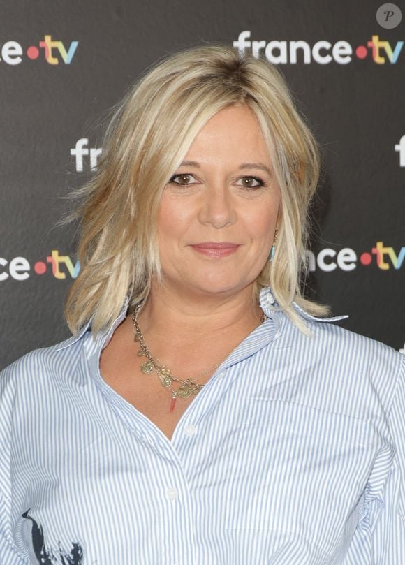 Flavie Flament au photocall de la conférence de presse de rentrée de France Télévisions à Paris, France, le 4 septembre 2024. © Coadic Guirec/Bestimage