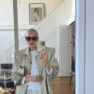 Emma Rotenberg, créatrice de mode et fille de Stéphane Rotenberg.