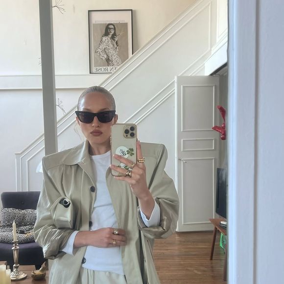 Emma Rotenberg, créatrice de mode et fille de Stéphane Rotenberg.