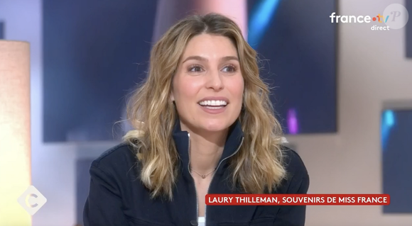 Laury Thilleman dans "C à Vous" France 5 13 mars 2026