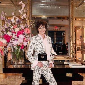 Inès de La Fressange au lancement de Roger Vivier: Patrimoine et Imaginaire à New York, le 28 avril 2026. 

© Jason Crowley/BFA.com/Backgrid/Bestimage
