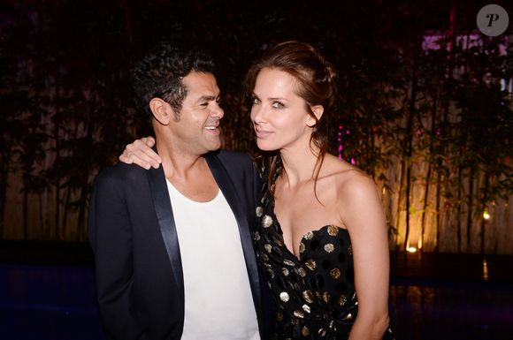 Exclusif - Jamel Debbouze et sa femme Mélissa Theuriau - Festival du rire (Marrakech du rire) à Marrakech au Maroc le 1er juillet 2017. © Rachid Bellak/Bestimage    (no web - No Blog pour suisse et Belgique)