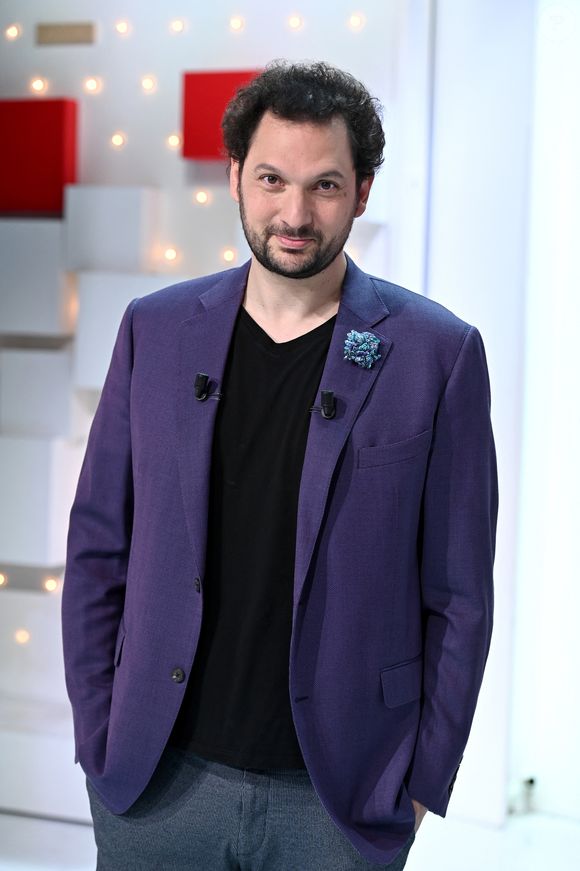 Exclusif - Eric Antoine - Enregistrement de l'émission Vivement dimanche prochain au studio Gabriel, présentée par Michel Drucker et diffusée le 20 mars 2022 sur France 2. © Guillaume Gaffiot / Bestimage