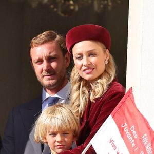 La famille princière de Monaco au balcon du palais, à l'occasion de la Fête Nationale de Monaco. Le 19 novembre 2023
© Dominique Jacovides-Bruno Bebert / Bestimage