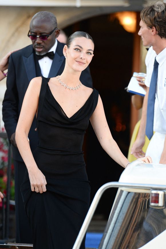 Vittoria Ceretti lors du mariage de Jeff Bezos et Lauren Sanchez à Venise le 27 juin 2025. Backgrid UK / Bestimage