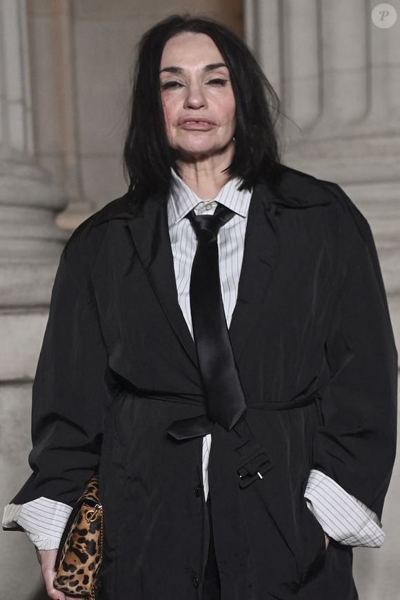 Beatrice Dalle - Photocall du Défilé de mode Saint Laurent Collection Homme Printemps-Été 2026 dans le cadre de la Fashion Week de Paris, France, le 27 janvier 2026.
 
© Olivier Borde / Bestimage