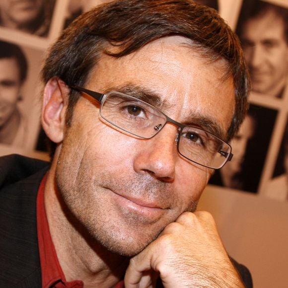David Pujadas - Portraits au Salon du livre de Paris 2009. Le salon se déroulait du 13 au 18 mars 2009 à Paris.
© JLPPA / Bestimage