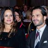 Le prince Carl Philip de Suède et la princesse Sofia assistent au concert de Noël "Jul i Vasastan" (Noël à Vasastan) à l'église Gustaf Vasa de Stockholm le 20 décembre 2024.
Dana Press / Bestimage