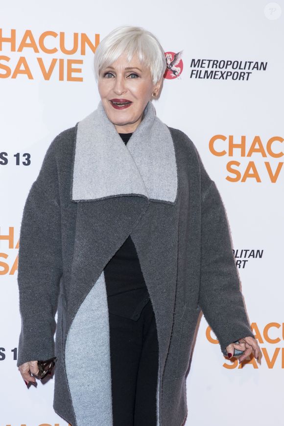 Nicole Croisille lors de l'avant-première du film "Chacun sa vie" au cinéma UGC Normandie à Paris, France, le 13 mars 2017. © Olivier Borde/Bestimage