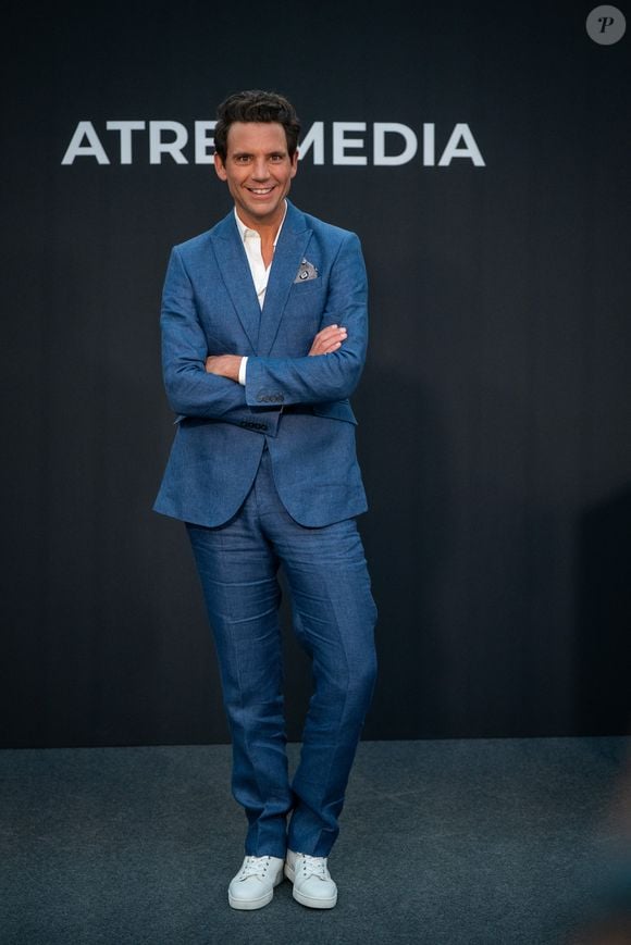 Le chanteur Mika pose à la XVII édition du FesTVal de Vitoria, au Palacio de Congresos Europa, le 1er septembre 2025, à Vitoria-Gastéiz, Álava, Pays Basque (Espagne). © Iñaki Berasaluce/Europa Press/Bestimage