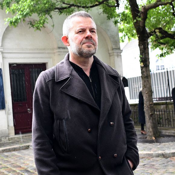 Eric Naulleau assistant aux obsèques de Dick Rivers à l'église Saint-Pierre de Montmartre à Paris, en France, le 2 mai 2019. Photo by ABACAPRESS.COM