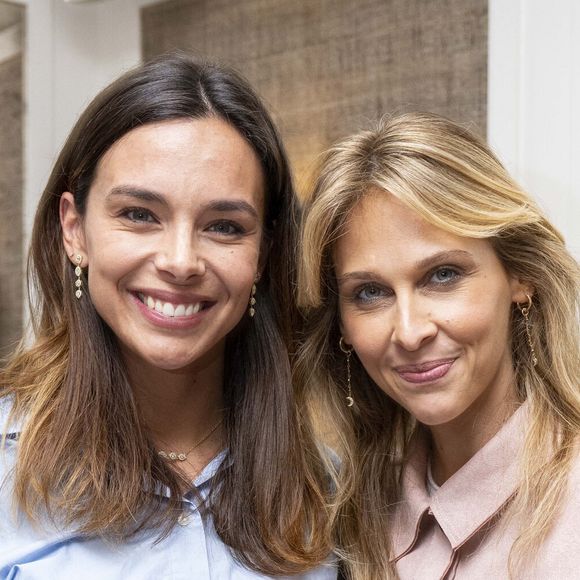 Marine Lorphelin et Ophélie Meunier - Conférence de presse  pour la course des 10km d’UNICEF à Paris, le 6 novembre 2024. Parrainée par M.Lorphelin, cette course vise à collecter des fonds pour les programmes de nutrition infantile de l’UNICEF, le 2 mars 2025 au coeur du bois de Boulogne. 
© Pierre Perusseau / Bestimage
