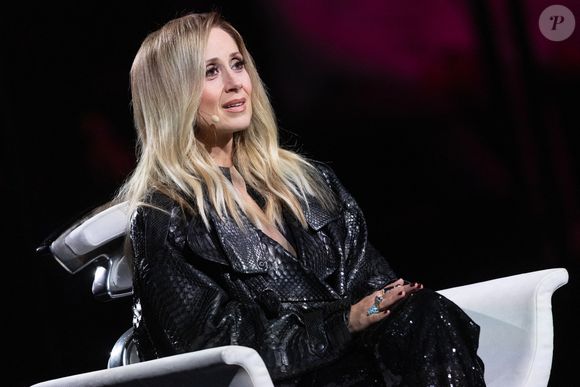 Exclusif - Lara Fabian lors de l'enregistrement de l'émission "La chanson secrète N°14", présentée par Nikos Aliagas et diffusée le 26 décembre sur TF1, à Paris le 9 décembre 2025. © Jacovides-Moreau/Bestimage