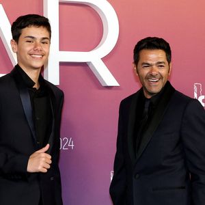 Jamel Debbouze et son fils Léon - Photocall des lauréats (press room) lors de la 49ème édition de la cérémonie des César à l’Olympia à Paris le 23 février 2024

© Dominique Jacovides / Olivier Borde / Bestimage