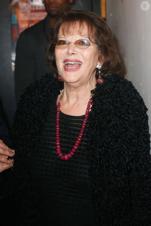 Claudia Cardinale - Concert de Yoann Freget au Divan du Monde a Paris le 15 decembre 2013.

©Bestimage