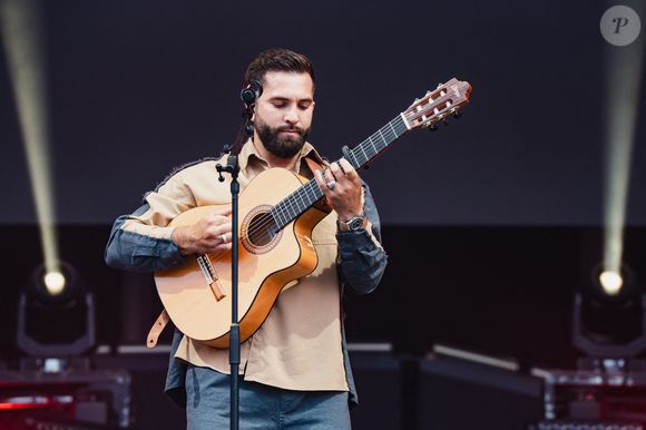 Kendji Girac - Les artistes sur la scène du V and B Fest' à Château-Gontier sur Mayenne le 21 août 2025 

© Alexandre Fumeron / Afterdepth / Bestimage