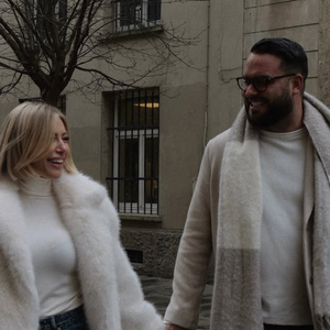 Nikola Lozina et Stephanie Clerbois. Capture Instagram