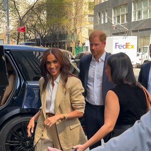 Le prince Harry, duc de Sussex et Meghan Markle, duchesse de Sussex, aperçus à New York, le 23 avril 2025. (Backgrid USA / Bestimage)