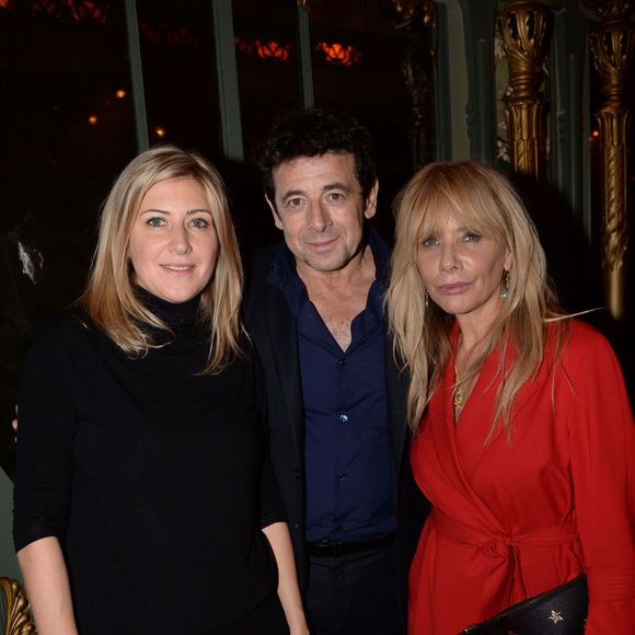 Exclusif - Amanda Sthers (réalisatrice), Patrick Bruel et Rosanna Arquette à l'after-party du film "Holy Lands" au restaurant le Beefbar (Rue Marbeuf dans le 8ème arrondissement) à Paris, France, le 4 décembre 2018. © Rachid Bellak/Bestimage