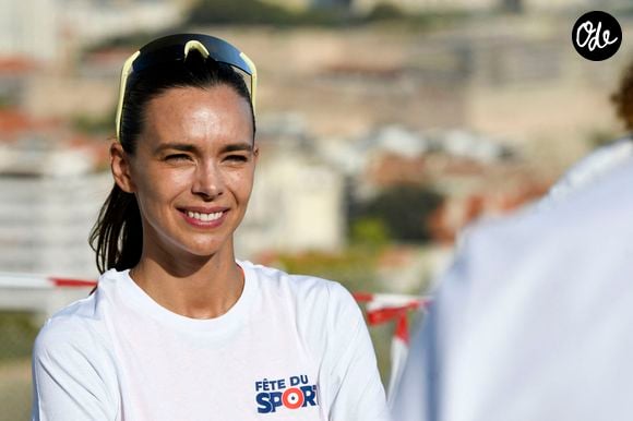 Marine Lorphelin lors de la 2ème édition de la Fête du Sport fête sur le Vieux-Port de Marseille, Bouches-du-Rhône, FRance, le 14 septembre 2026. © WIMALLI/PsnewZ/Bestimage | 00769859