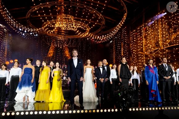 Exclusif - Aida Garifullina, Bohdan Luts, Dom La Nena, Bomsori Kim, Benjamin Bernheim, Rihab Chaieb, Gautier Capuçon, Jérôme Ducros, Bruno de Sá, Florian Sempey - 13ème édition du Concert de Paris aux pieds de la Tour Eiffel à l’occasion de la fête nationale du 14 juillet proposé par Radio France, France Télévisions, la Ville de Paris, et Électron Libre Productions.

© Perusseau / Clovis / Bestimage