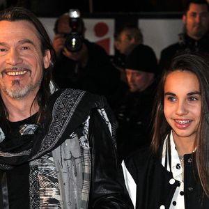 Florent Pagny et sa fille Ael - 15e édition des NRJ Music Awards au Palais des Festivals a Cannes le 14 décembre 2013. 
Crédit : JACOVIDES-JUNIOR / BESTIMAGE