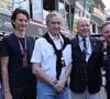 Ou dans les Paddocks des Grands-Prix de Formule 1 dont la marque est un des sponsors principaux.

Bernard Arnault et ses fils Frédéric et Jean, le prince Albert II de Monaco, Christian Horner - Les célébrités et pilotes dans les stands la veille du Grand Prix de Formule 1 (F1) de Monaco le 24 mai 2025.
© Claudia Albuquerque / Bestimage