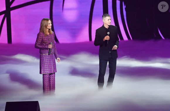 Vanessa Paradis et Etienne Daho à la 36ème édition des Victoires de la Musique à la Seine Musicale à Boulogne-Billancourt, France, le 12 février 2021. © Coadic Guirec/Bestimage