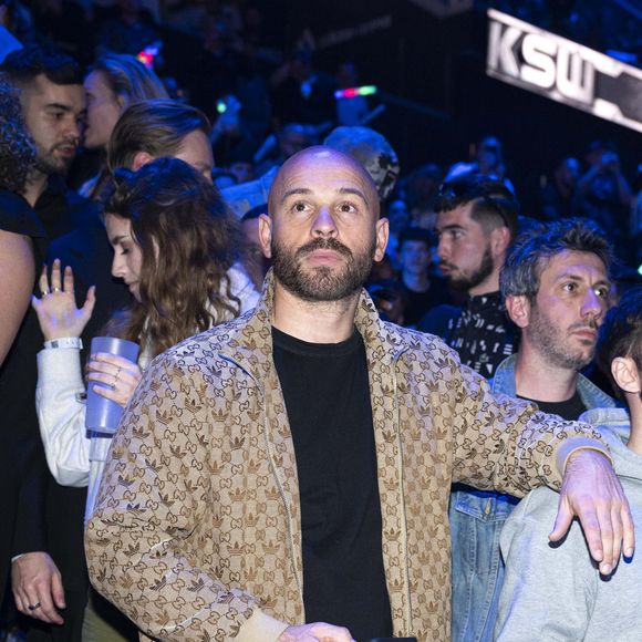 Franck Gastambide lors du Main Event du KSW 93 à Paris à L’ADIDAS Arena , le 6 avril 2024. © Pierre Perusseau / Bestimage
