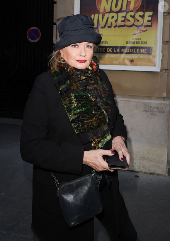 Catherine Jacob - Générale de la pièce "Cher Evan Hansen" au théâtre de la Madeleine à Paris le 8 octobre 2025. © Coadic Guirec/Bestimage