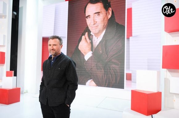 Exclusif - Alexandre Brasseur - Enregistrement de l'émission Vivement dimanche en hommage à Claude Brasseur au studio Gabriel, presentée par Michel Drucker . Diffusion sur France 3 le 28/01/2024. © Guillaume Gaffiot/Bestimage