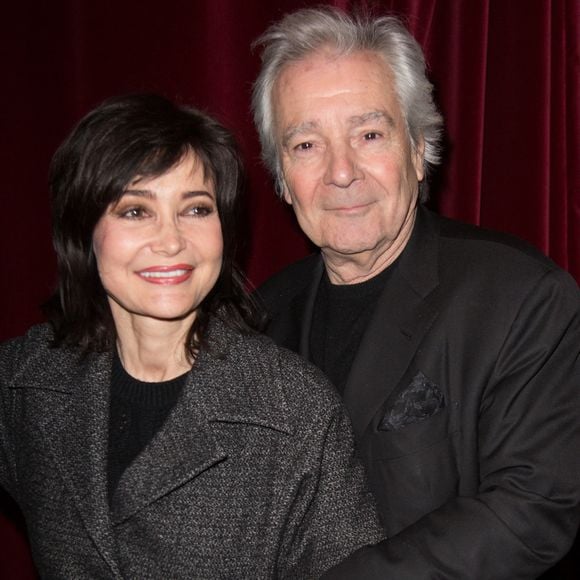 Pierre Arditi et Evelyne Bouix au théâtre de Paris. Photo de Nasser Berzane/ABACAPRESS.COM