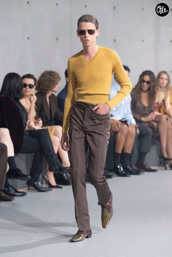 Défilé de mode homme Saint Laurent Printemps/Eté 2027 dans le cadre de la Fashion Week de Paris le 23 juin 2026.

© Bestimage