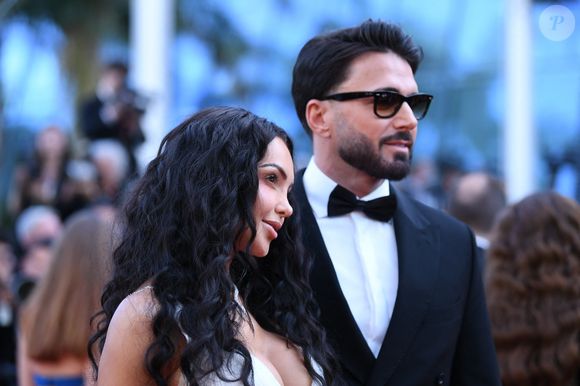 Nabilla Benattia et son mari Thomas Vergara - Montée des marches de "The History of Sound" lors du 78ème Festival International du Film de Cannes, le 21 mai 2025.
© Rachid Bellak/Bestimage