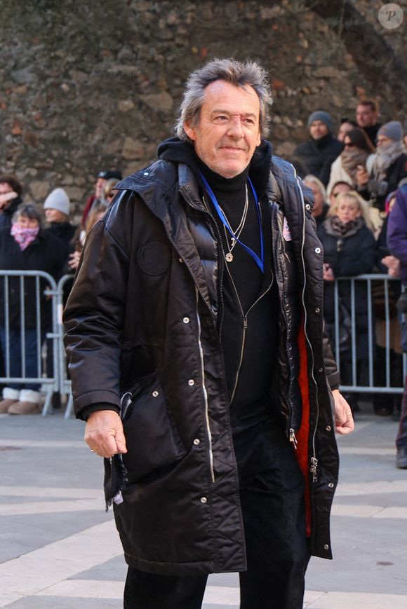 Jean-Luc Reichmann - Arrivées aux obsèques de Brigitte Bardot en l'église Paroissiale Notre-Dame-de-l'Assomption de Saint-Tropez, France, le 7 janvier 2026.   © Jacovides-Moreau/Bestimage