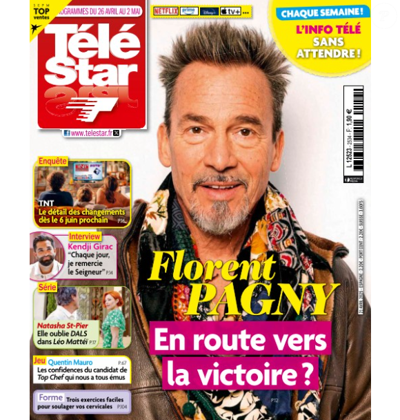 Couverture "Télé Star" lundi 21 avril 2025