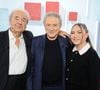 Pierre Perret reviendra sur sa longue carrière et sur son récent triple album Une vie d’humour et de tendresse.

Exclusif - Pierre Perret, Michel Drucker et Linh lors de l'enregistrement de l'émission Vivement Dimanche, au studio Rive gauche, à Paris, France, le 22 octobre 2025, présentée par M.Drucker, diffusée sur France 3 le 16 novembre 2025. © Guillaume Gaffiot/Bestimage