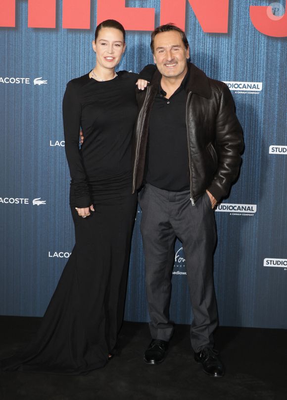 Adèle Exarchopoulos et Gilles Lellouche - Avant-première du film "Chien 51" au cinéma le Grand Rex à Paris le 13 octobre 2025. © Coadic Guirec/Bestimage