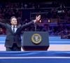 Après l’investiture de Donald Trump au Capitole, Elon Musk a tenu un discours face aux supporters du nouveau président, à la Capital One Arena. À la tribune, le milliardaire, propriétaire de Tesla et X, a effectué un geste que beaucoup ont qualifié de «salut nazi».
© Capture TV via Bestimage