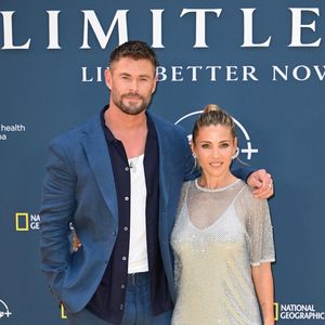 Leicester Square, London Pictured: Chris Hemsworth, Elsa Pataky | 00715903