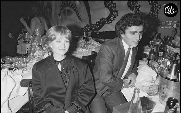 Isabelle Huppert et Ronald Chammah à Paris en 1983. ©Bestimage