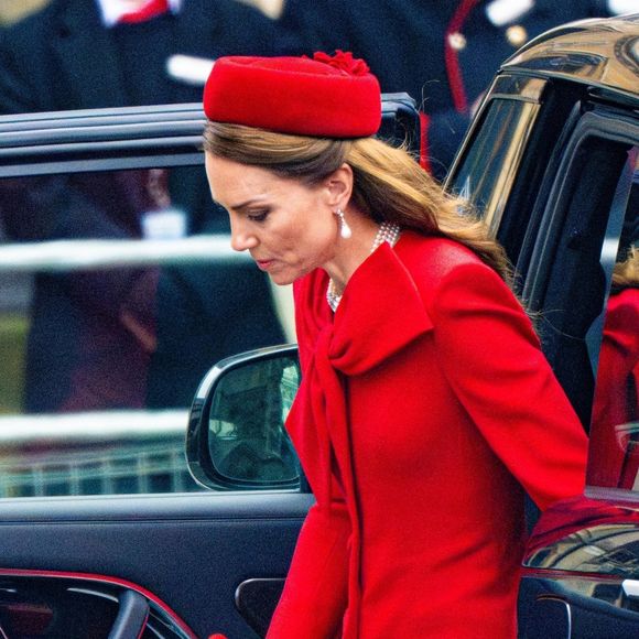 Catherine (Kate) Middleton, princesse de Galles - La famille royale britannique célèbre le 76ème Commonwealth Day à l'abbaye de Westminster à Londres, le 10 mars 2025.