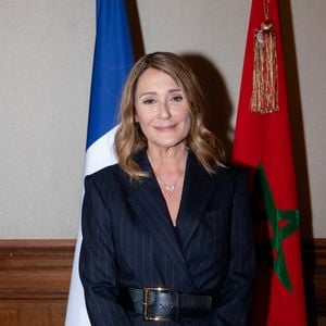 Daniela Lumbroso - Soirée de lancement à l’ambassade du Maroc de l’émission "Voyage Voyage" diffusée sur France 3 le 13 mars 
Paris le 9 mars 2026.

© Tiphaine Praud Lebely / Bestimage