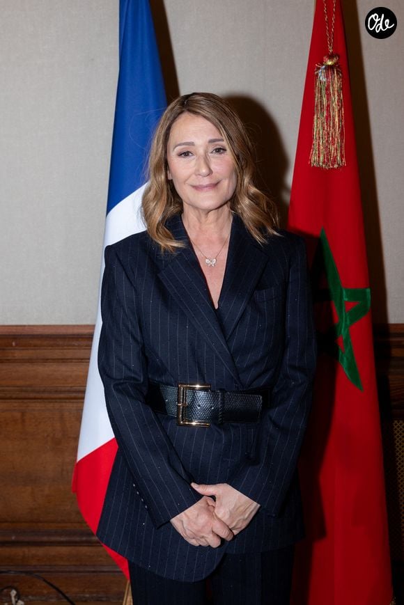 Daniela Lumbroso - Soirée de lancement à l’ambassade du Maroc de l’émission "Voyage Voyage" diffusée sur France 3 le 13 mars 
Paris le 9 mars 2026.

© Tiphaine Praud Lebely / Bestimage