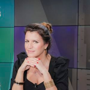 Marlène Schiappa est l’invitée de V.Bénaïm dans son émission Le Gout des Autres, enregistrée le 16/02/2023 et diffusée le 05/03/2023 sur I24 News  - Paris le 16/02/2023 - © Jack Tribeca / Bestimage