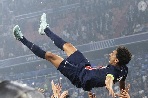 Le PSG remporte la Ligue Des Champions 2025, pour la première fois de son histoire, face à l'Inter Milan (5-0) à l'Allianz Arena de Munich, le 31 mai 2025.
© Cyril Moreau/Bestimage